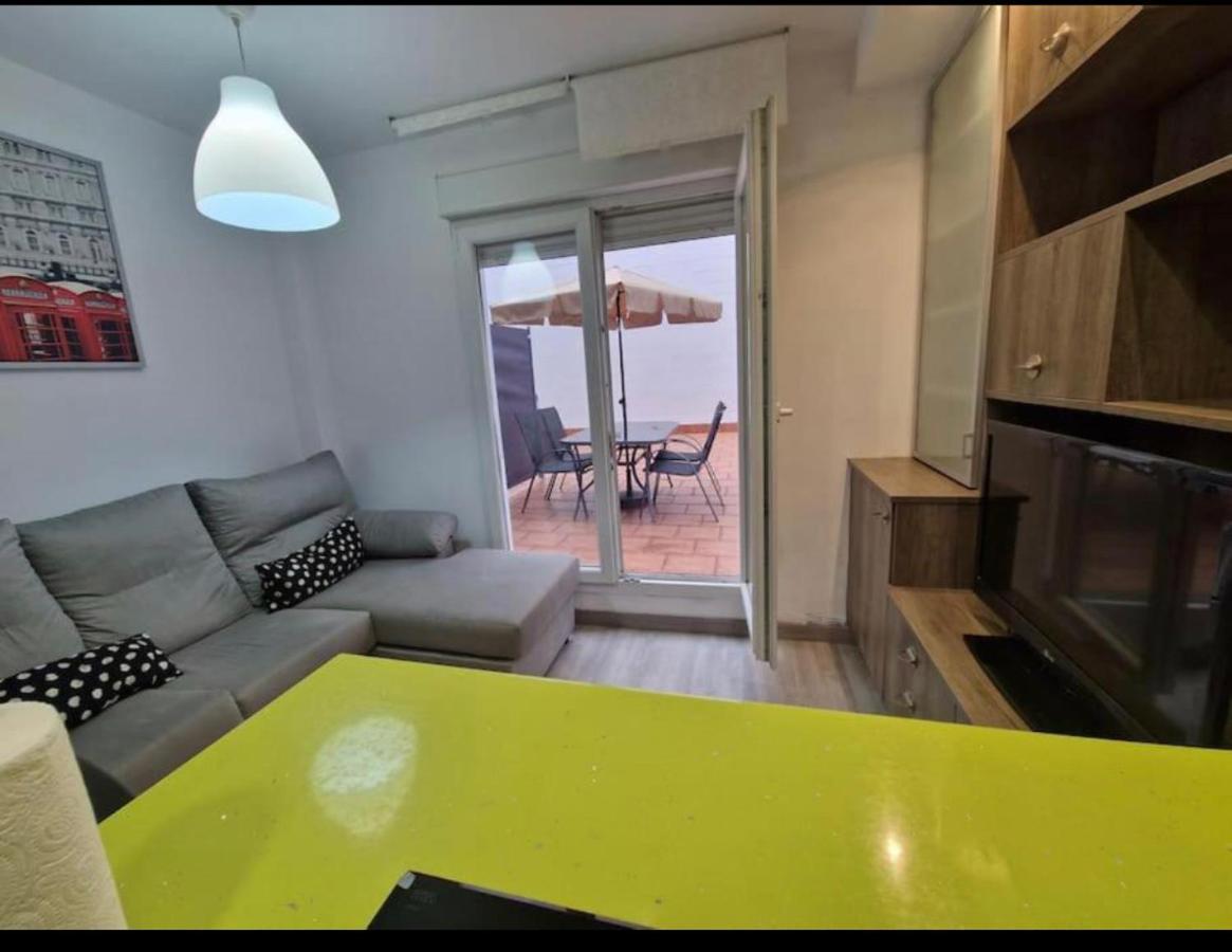 Apartamento Con Terraza Y Parking Gijón Camera foto